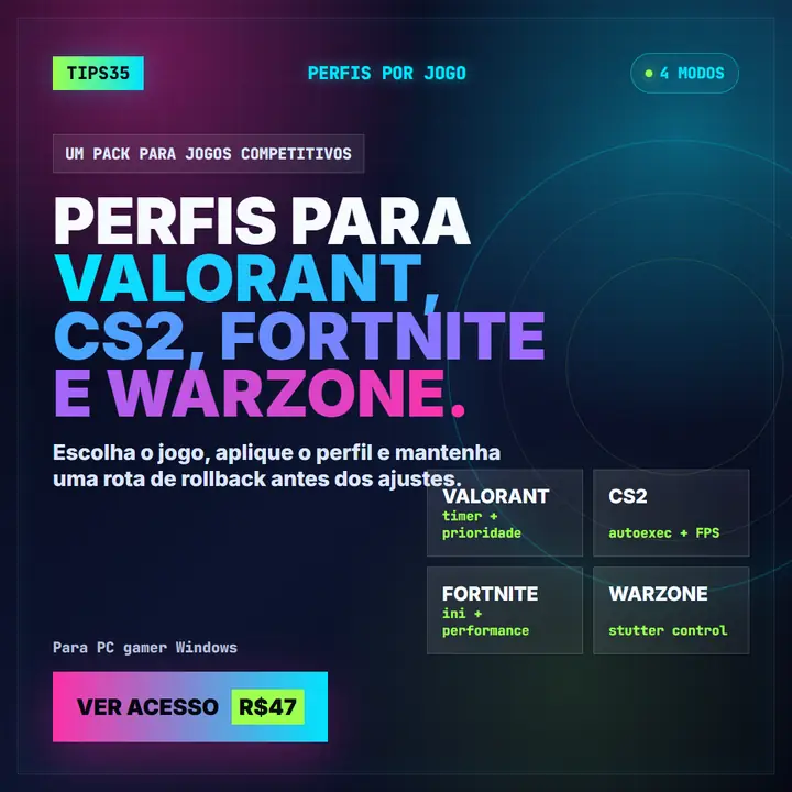 DNS melhora ping em jogos FPS? O que é mito e o que testar