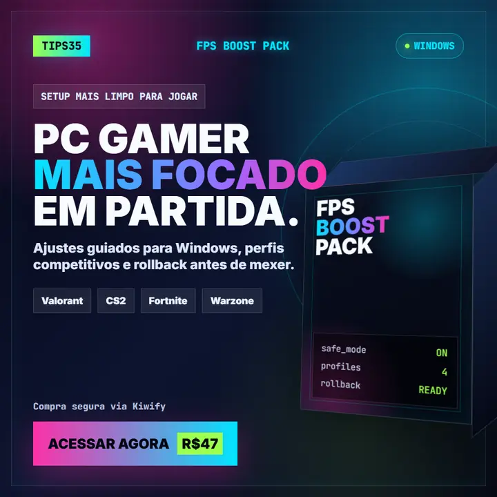 Compra digital com expectativa clara.
